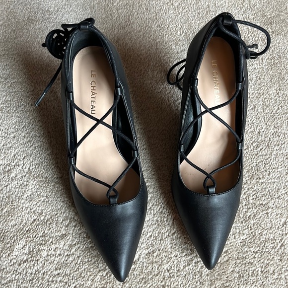 Like new - lace-up pumps - Picture 6 of 12